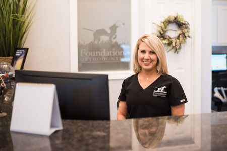 Kim at the Front Desk - Orthodontist in Rome and Cedartown, GA